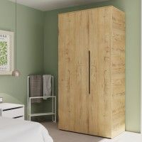 Roupeiro Berlim 200x100x57cm Carvalho Gold