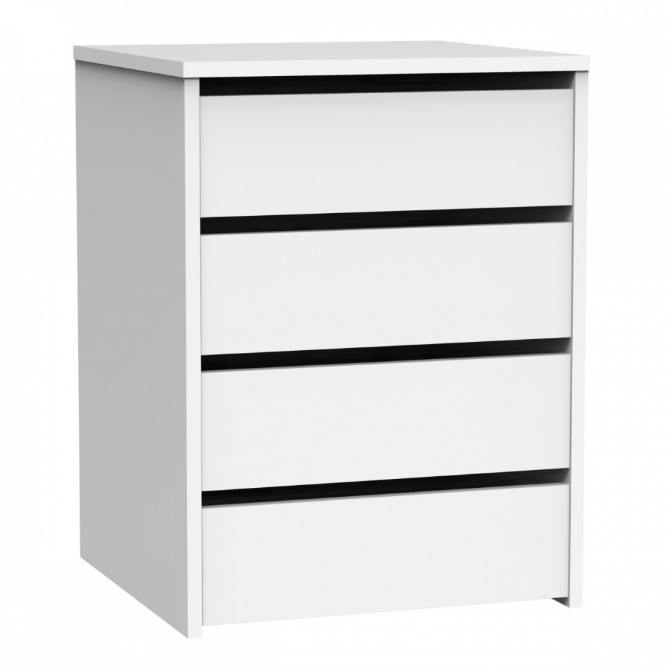 Módulo 4 Gavetas 63,5x46x45cm Branco Módulo 4 Gavetas 63,5x46x45cm Branco