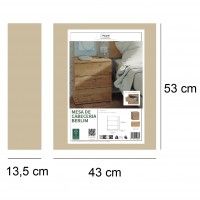 Mesa Cabeceira Berlim 41x48,5x40cm Carvalho Gold Mesa Cabeceira Berlim 41x48,5x40cm Carvalho Gold