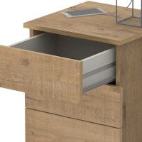 Mesa Cabeceira Berlim 41x48,5x40cm Carvalho Gold Mesa Cabeceira Berlim 41x48,5x40cm Carvalho Gold