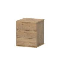 Mesa Cabeceira Berlim 41x48,5x40cm Carvalho Gold Mesa Cabeceira Berlim 41x48,5x40cm Carvalho Gold