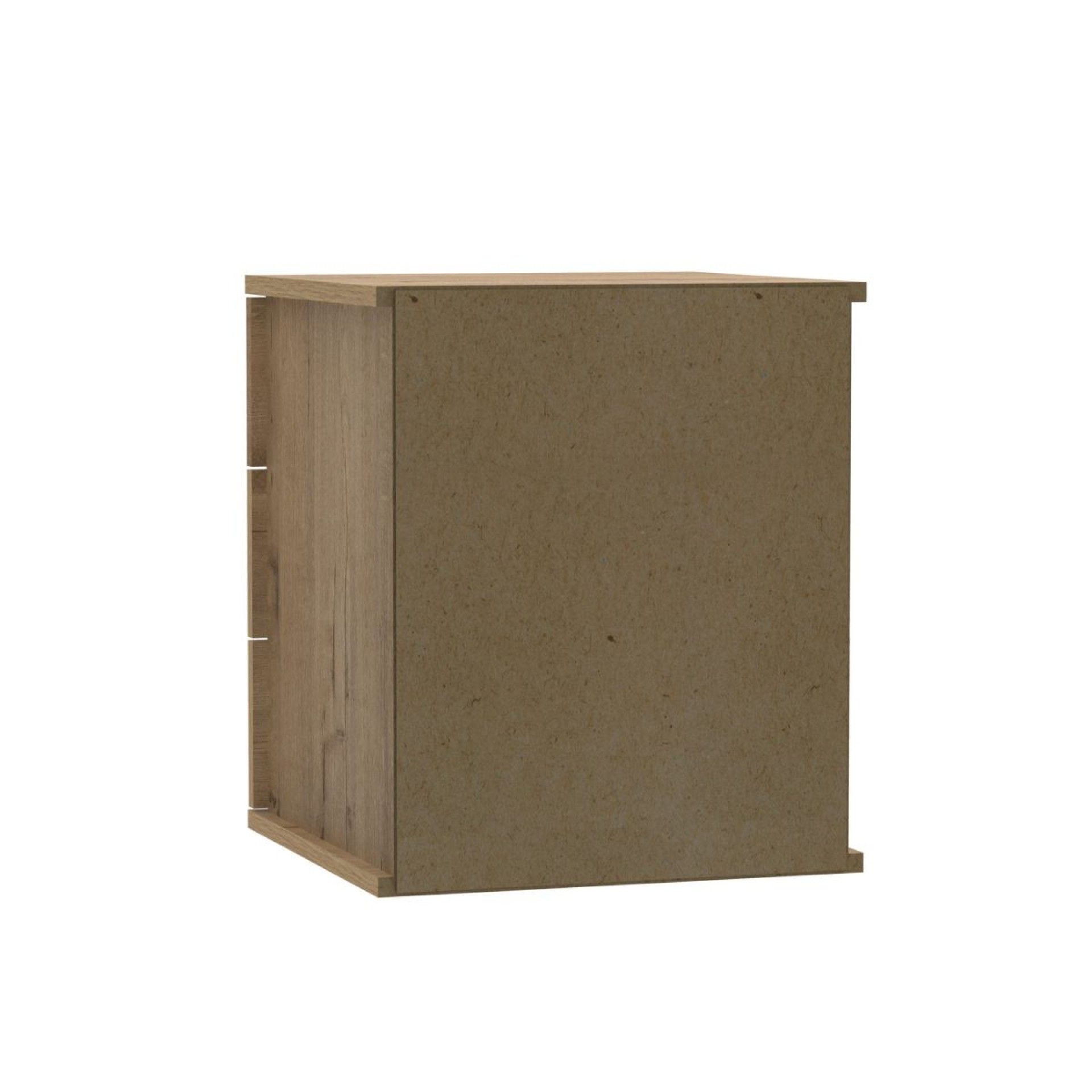 Mesa Cabeceira Berlim 41x48,5x40cm Carvalho Gold