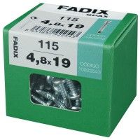 Parafuso Autorroscante Din7504-N 4,8x19 L 115un Parafuso Autorroscante Din7504-N 4,8x19 L 115un
