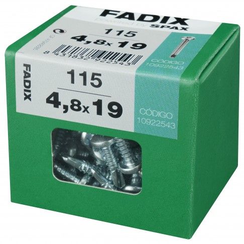 Parafuso Autorroscante Din7504-N 4,8x19 L 115un Parafuso Autorroscante Din7504-N 4,8x19 L 115un