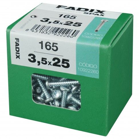 Parafuso Autorroscante Din7504-N 3,5x25 L 165un Parafuso Autorroscante Din7504-N 3,5x25 L 165un
