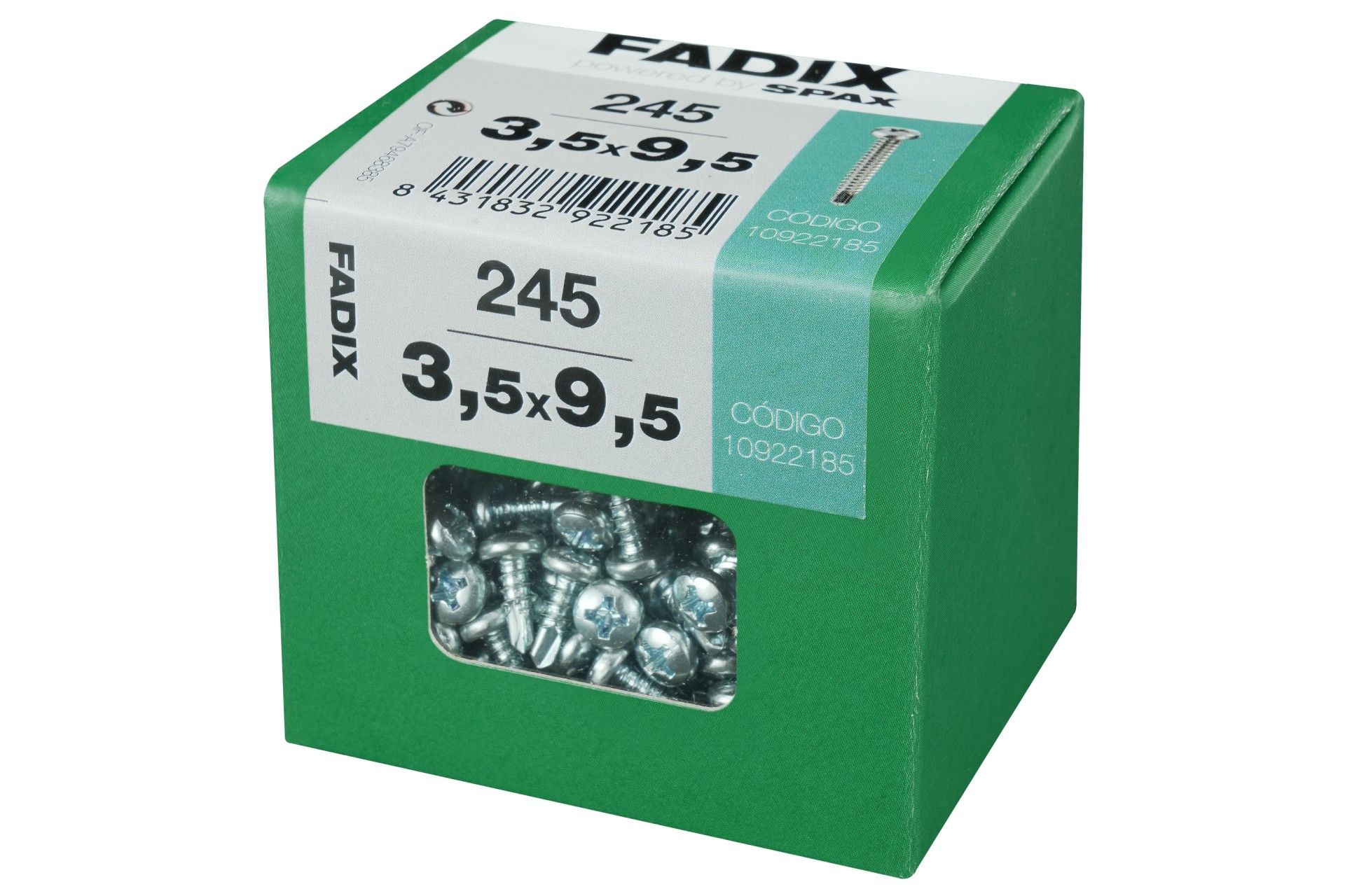 Parafuso Autorroscante Din7504-N 3,5x9,5 L 245un
