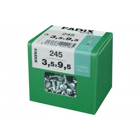 Parafuso Autorroscante Din7504-N 3,5x9,5 L 245un Parafuso Autorroscante Din7504-N 3,5x9,5 L 245un