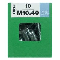 Parafuso Hexagonal+Porca Din933 M10x40mm L 10un