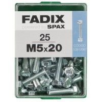 Parafuso Hexagonal+Porca Din933 M5x20mm L 25un Parafuso Hexagonal+Porca Din933 M5x20mm L 25un