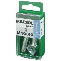 Parafuso Hexagonal+Porca Din933 M10x40 S 2un