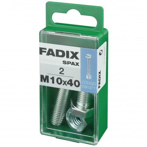 Parafuso Hexagonal+Porca Din933 M10x40 S 2un