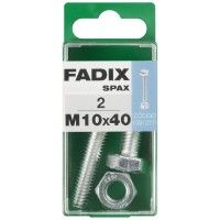 Parafuso Hexagonal+Porca Din933 M10x40 S 2un