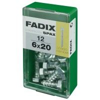 Parafuso Hexagonal Din571 6x20mm S 12un Parafuso Hexagonal Din571 6x20mm S 12un