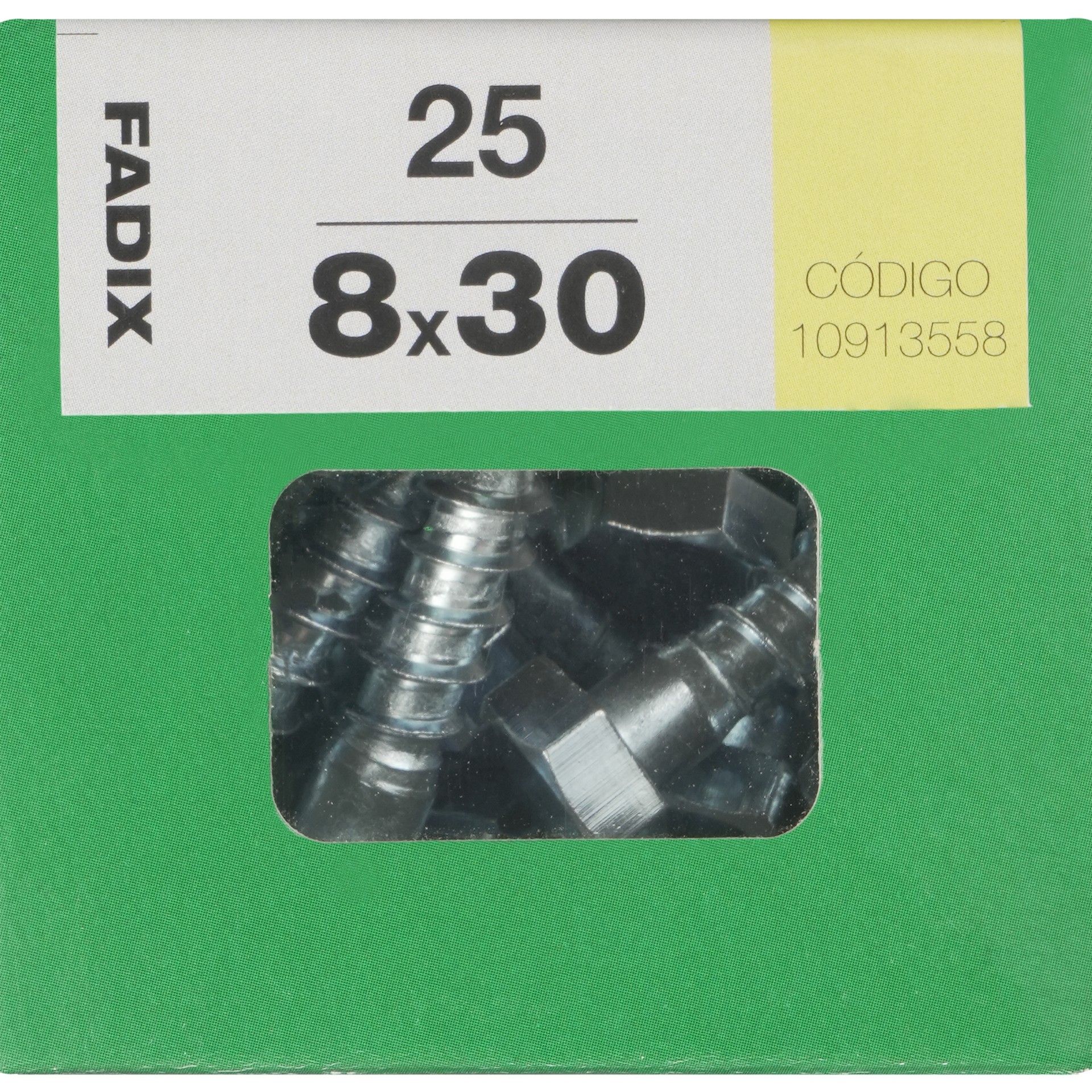 Parafuso Hexagonal Din571 8x30mm L 25un