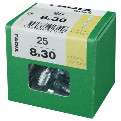 Parafuso Hexagonal Din571 8x30mm L 25un Parafuso Hexagonal Din571 8x30mm L 25un