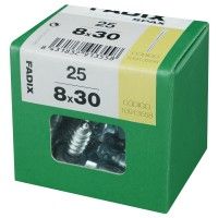 Parafuso Hexagonal Din571 8x30mm L 25un Parafuso Hexagonal Din571 8x30mm L 25un