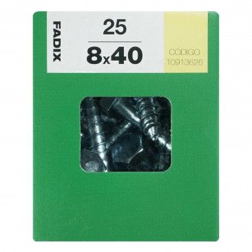 Parafuso Hexagonal Din571 8x40mm L 25un