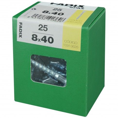 Parafuso Hexagonal Din571 8x40mm L 25un Parafuso Hexagonal Din571 8x40mm L 25un