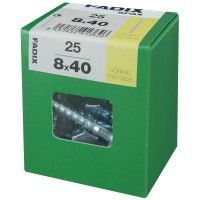 Parafuso Hexagonal Din571 8x40mm L 25un Parafuso Hexagonal Din571 8x40mm L 25un