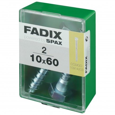 Parafuso Hexagonal Din571 10x60mm M 2un Parafuso Hexagonal Din571 10x60mm M 2un