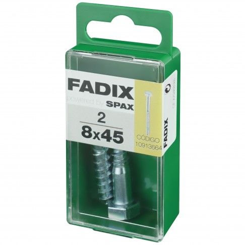 Parafuso Hexagonal Din571 8x45mm S 2un Parafuso Hexagonal Din571 8x45mm S 2un