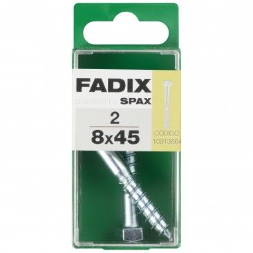 Parafuso Hexagonal Din571 8x45mm S 2un