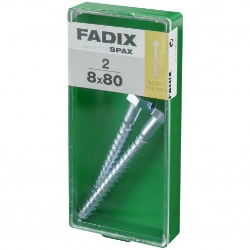 Parafuso Hexagonal Din571 8x80mm M 2un Parafuso Hexagonal Din571 8x80mm M 2un