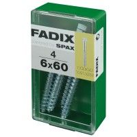 Parafuso Hexagonal Din571 6x60mm S 4un Parafuso Hexagonal Din571 6x60mm S 4un