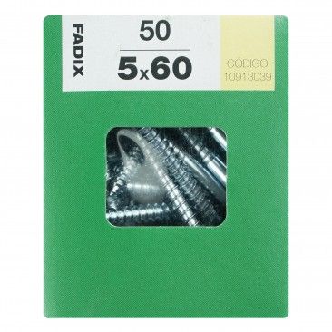 Parafuso Hexagonal Din571 5x60mm L 50un