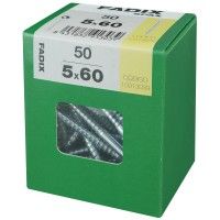 Parafuso Hexagonal Din571 5x60mm L 50un Parafuso Hexagonal Din571 5x60mm L 50un