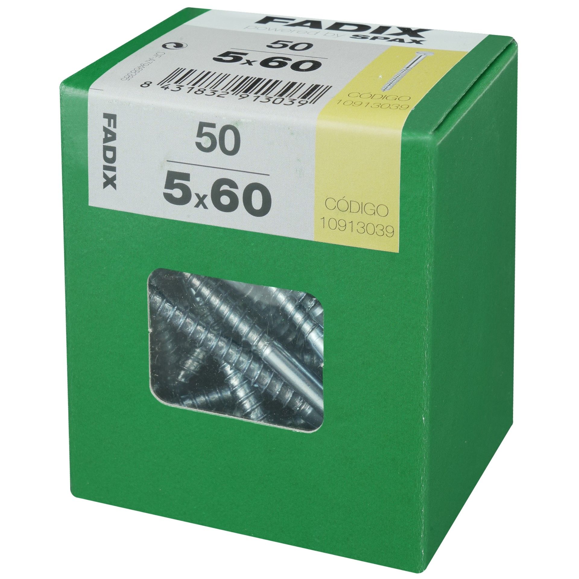 Parafuso Hexagonal Din571 5x60mm L 50un