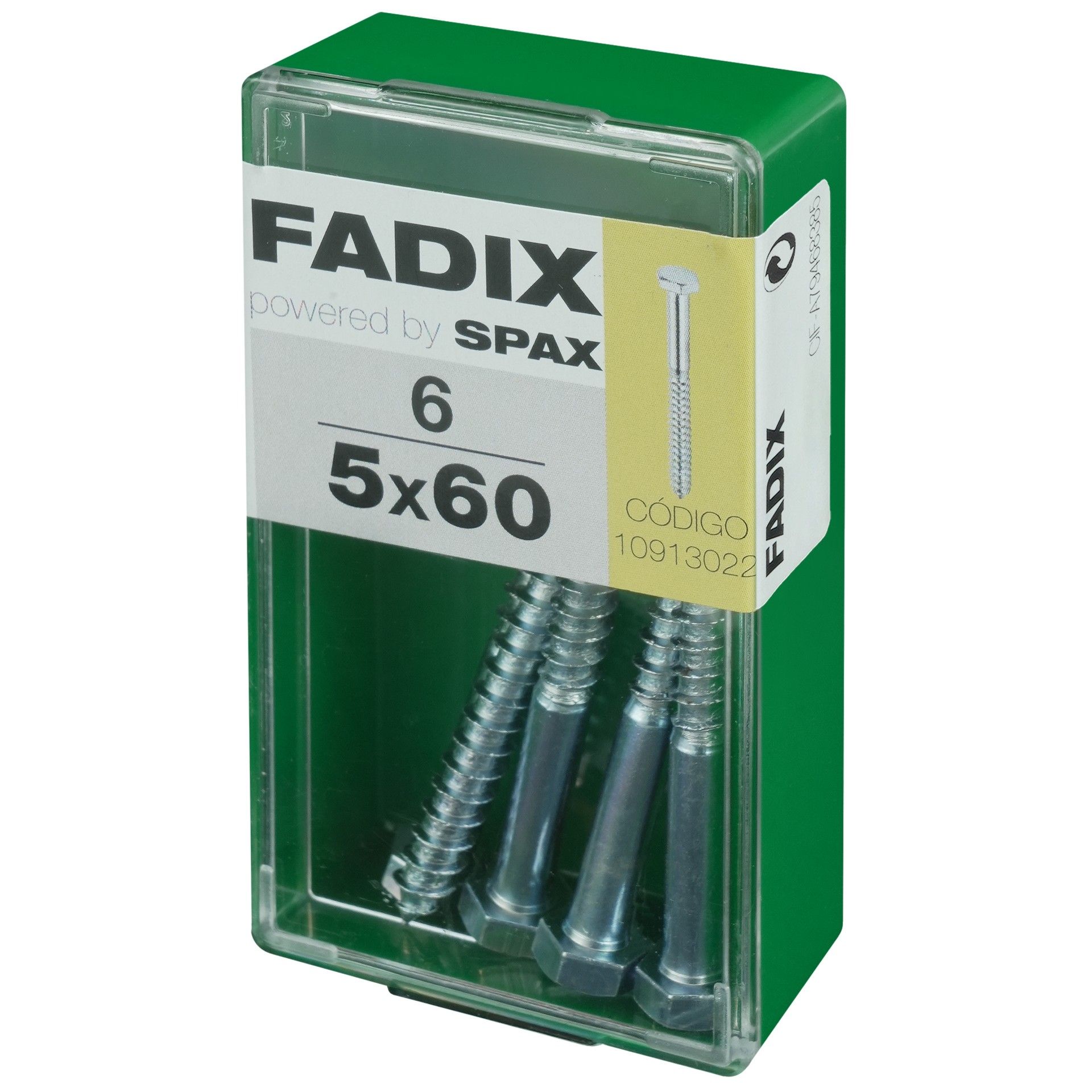 Parafuso Hexagonal Din571 5x60mm S 6un
