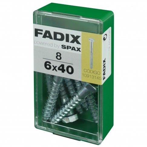 Parafuso Hexagonal Din571 6x40mm S 8un