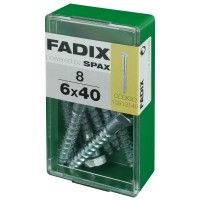 Parafuso Hexagonal Din571 6x40mm S 8un