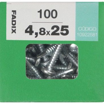 Parafuso Autorroscante Din7504-N 4,8x25mm L 100un