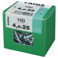 Parafuso Autorroscante Din7504-N 4,8x25mm L 100un Parafuso Autorroscante Din7504-N 4,8x25mm L 100un