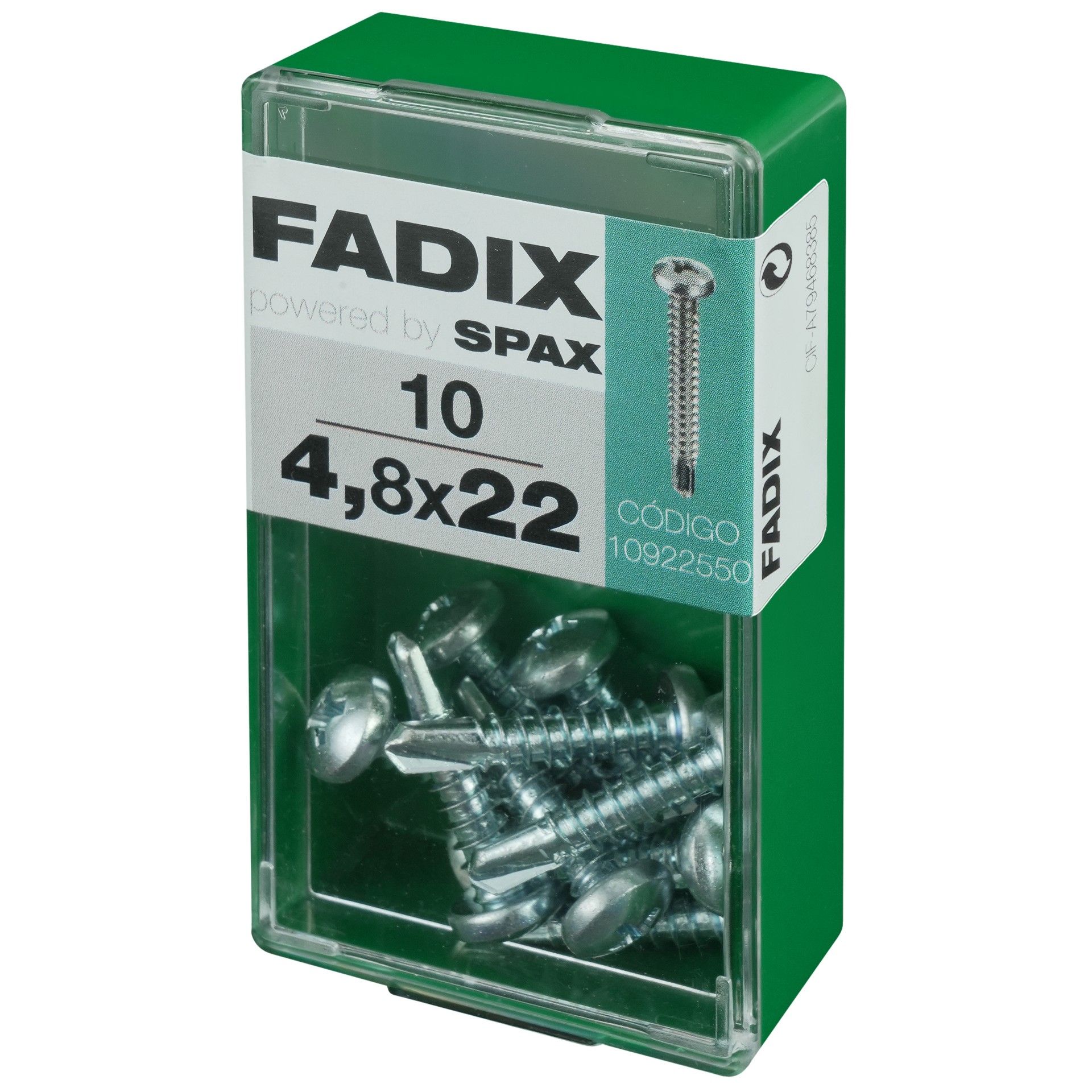 ParafusoAutorroscante Din7504-N 4,8x22mm M 10un