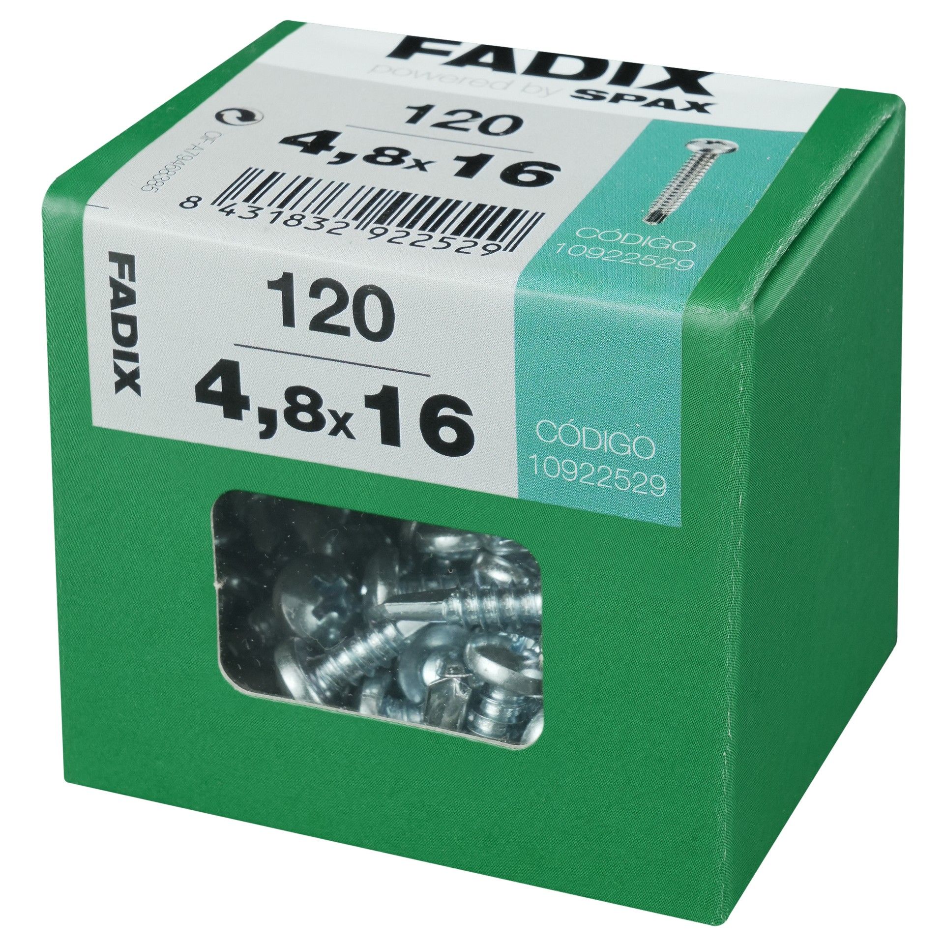 Parafuso Autorroscante Din7504-N 4,8x16mm L 120un