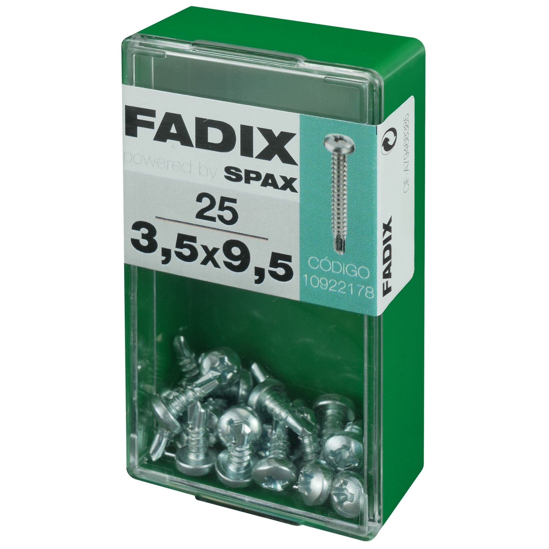 Parafuso Autorroscante Din7504-N 3,5x9,5mm M 25un