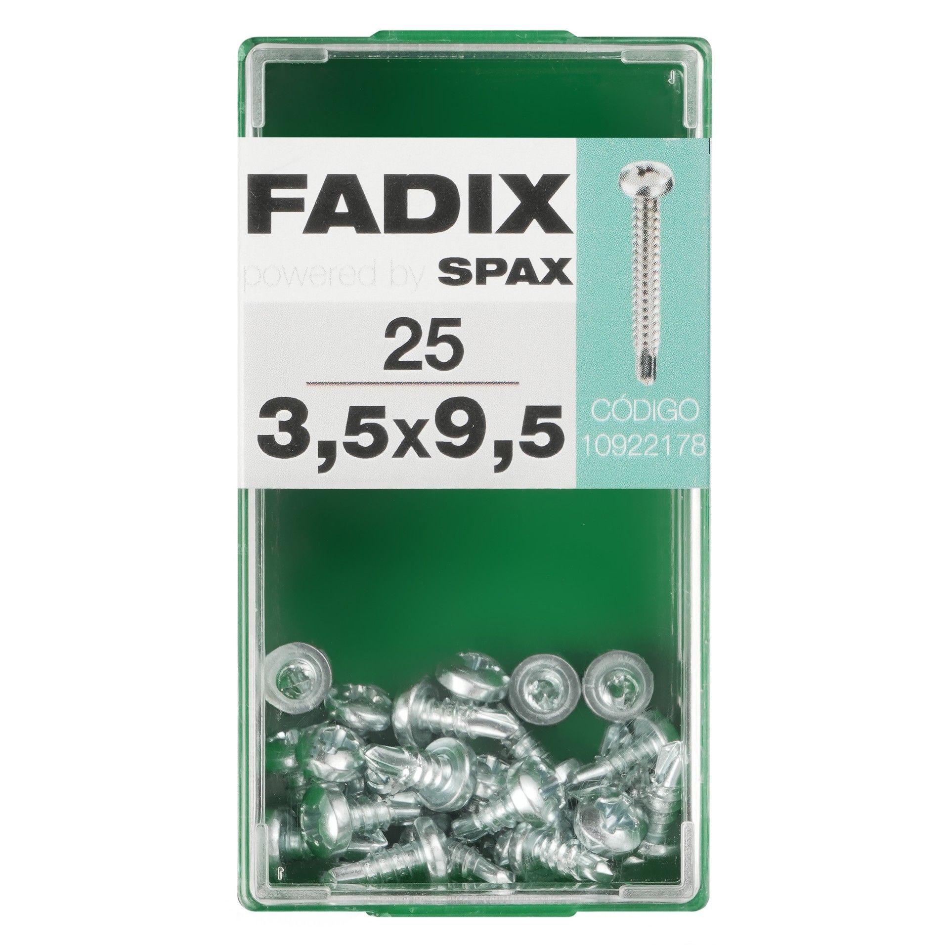 Parafuso Autorroscante Din7504-N 3,5x9,5mm M 25un