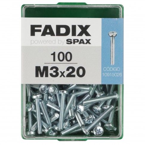 Parafuso Metrico Din7985 M3x20mm L 100un Parafuso Metrico Din7985 M3x20mm L 100un