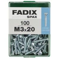 Parafuso Metrico Din7985 M3x20mm L 100un Parafuso Metrico Din7985 M3x20mm L 100un