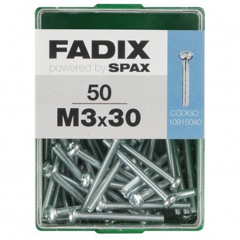 Parafuso Metrico Din7985 M3x30mm L 50un Parafuso Metrico Din7985 M3x30mm L 50un
