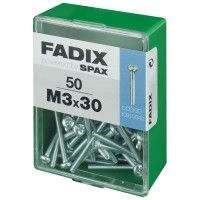 Parafuso Metrico Din7985 M3x30mm L 50un Parafuso Metrico Din7985 M3x30mm L 50un