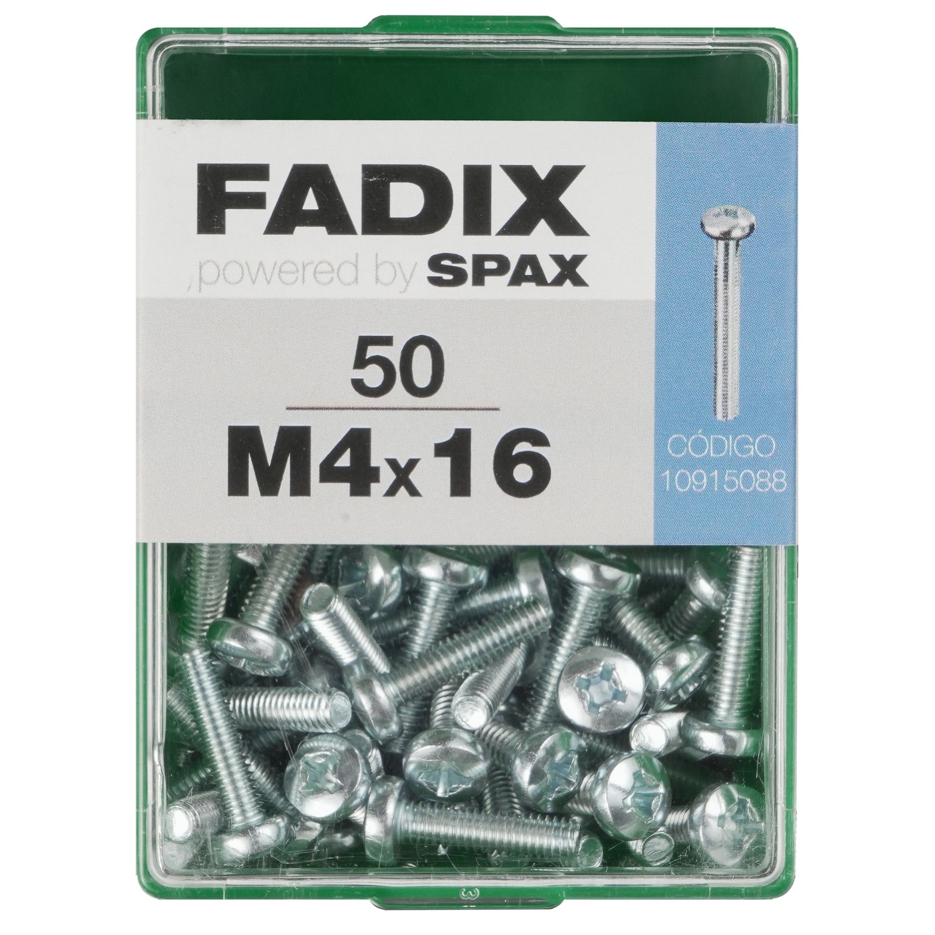 Parafuso Metrico Din7985 M4x16mm L 50un
