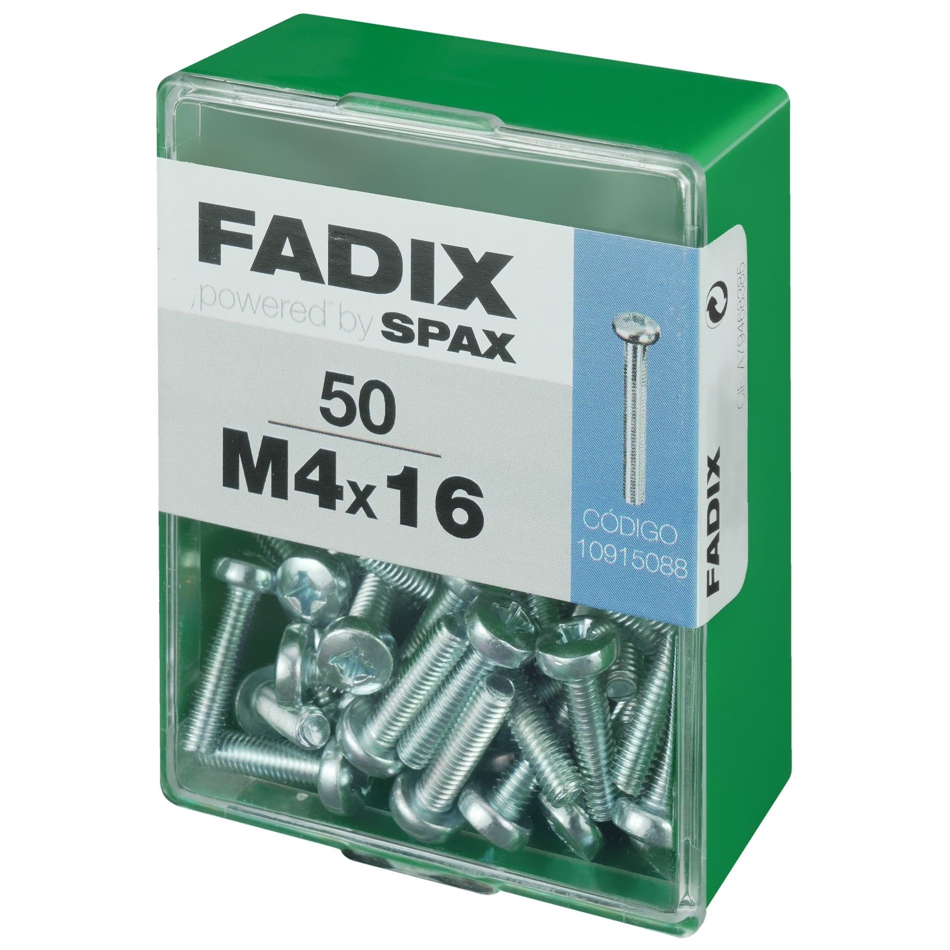 Parafuso Metrico Din7985 M4x16mm L 50un