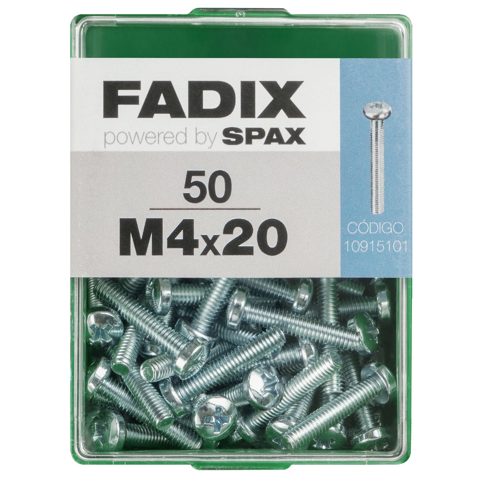 Parafuso Metrico Din7985 M4x20mm L 50un