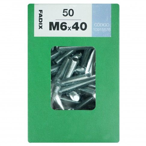 Parafuso Metrico Din7985 M6x40mm L 50un Parafuso Metrico Din7985 M6x40mm L 50un