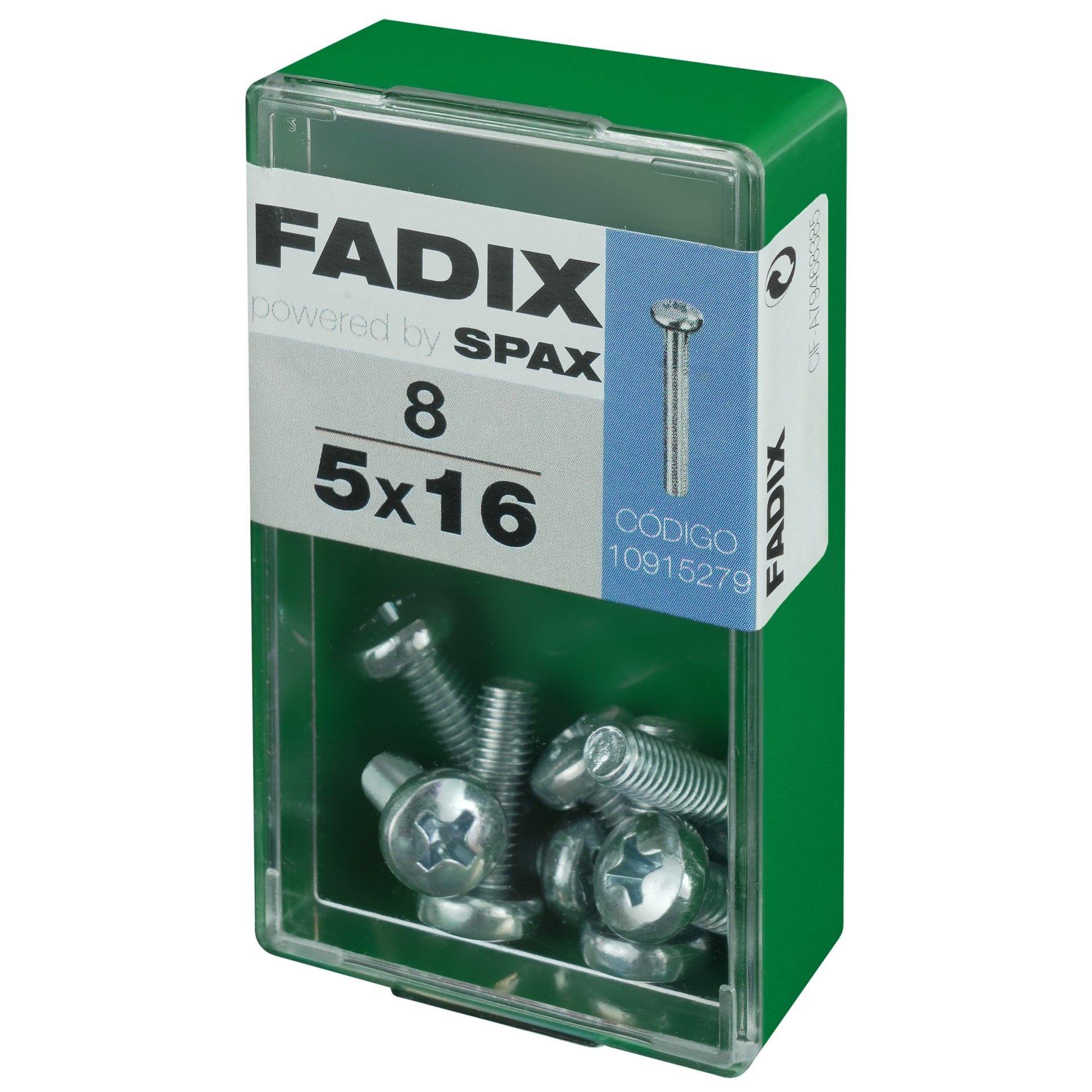 Parafuso Metrico Din7985 M5x16mm S 8un