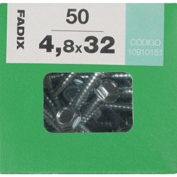 Parafuso Hexagonal Autorroscante Din7504k 4,8x32mm L 50un